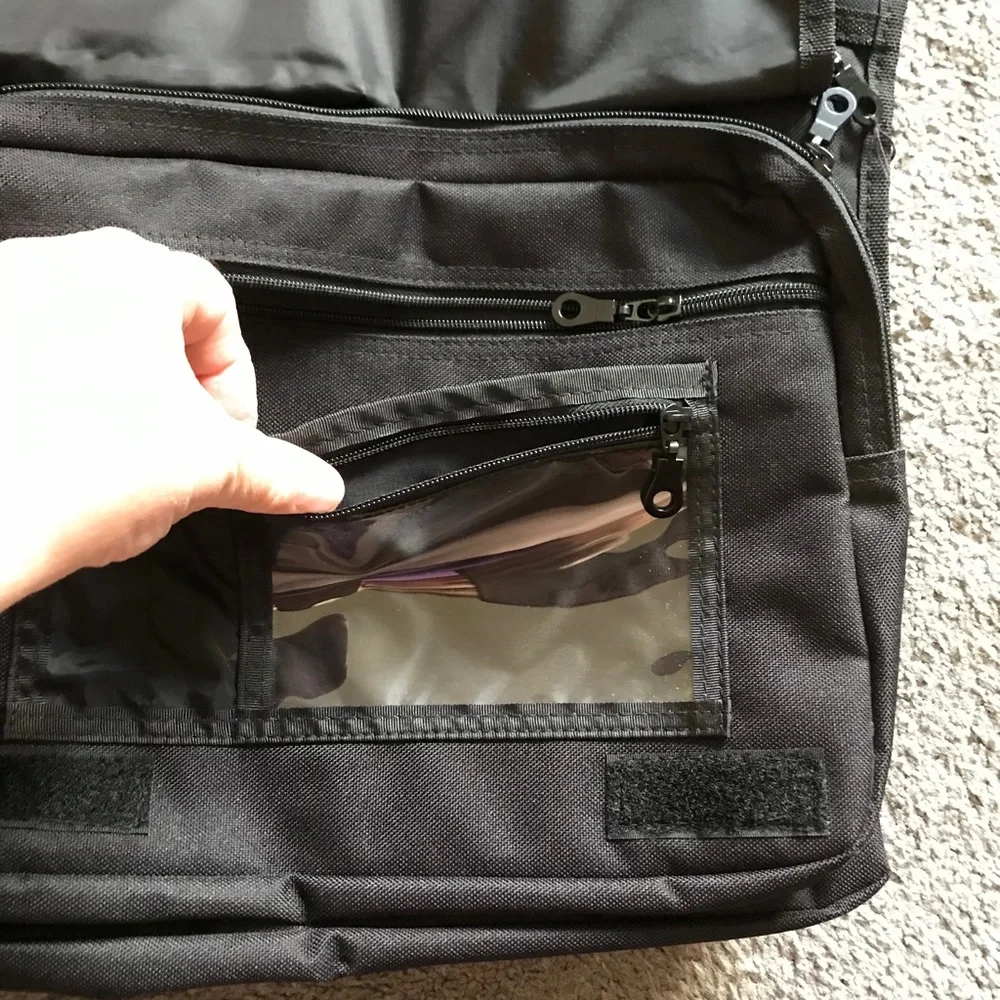 The Parkers UNISEX Saddle Bag / Laptop Bag - NWOT